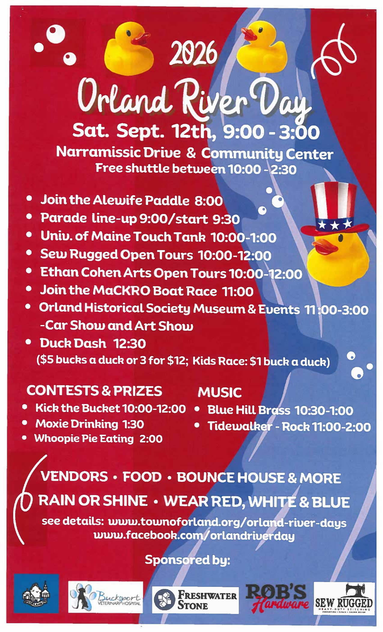 Orland River Day 2026 Flyer