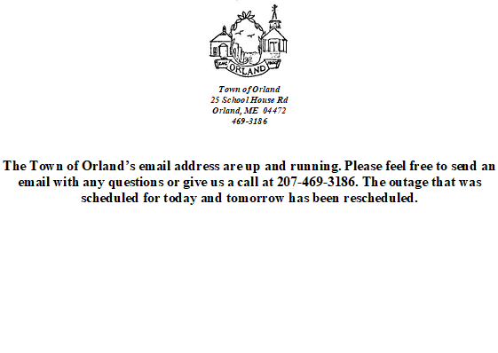 Email outage Rescheduled