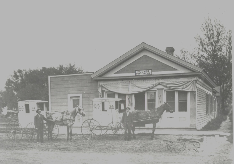 Plover Post Office - Circa 1900