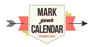 Mark Your Calendar!