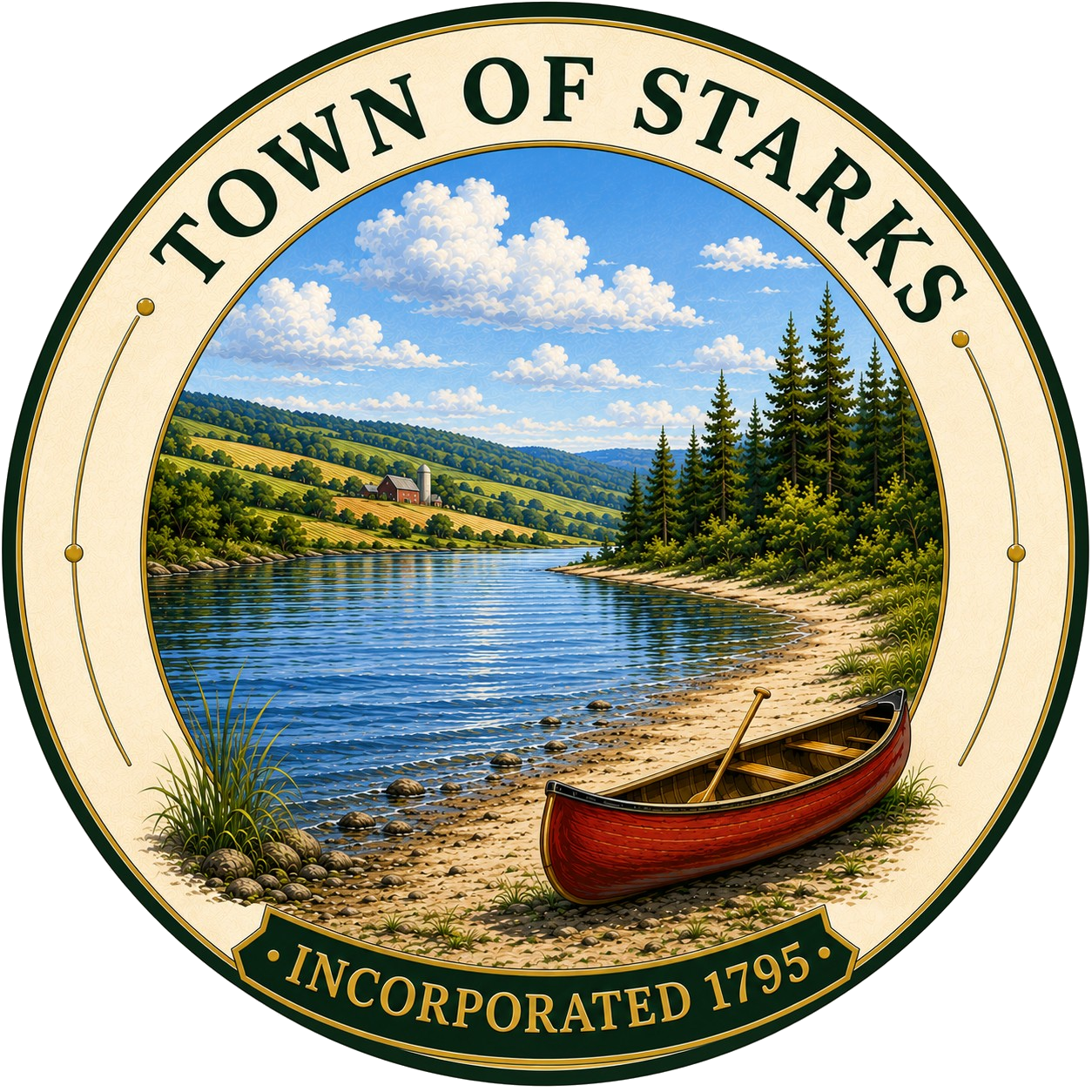 Town of Starks home