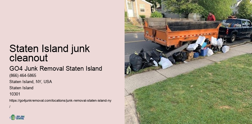 Reliable debris removal Staten Island junk cleanout