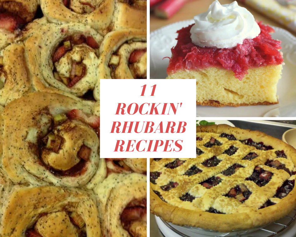 11 Rockin’ Rhubarb Recipes Just A Pinch