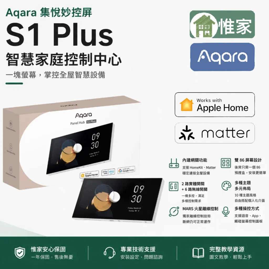 Aqara 集悅妙控屏S1 Plus