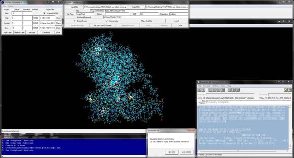 分子構造解析/データ処理・解析/相互作用解析 分子機能研究所 QM/MM構造最適化計算