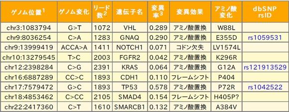  DNAチップ研究所 Cancer Panel解析受託サービス