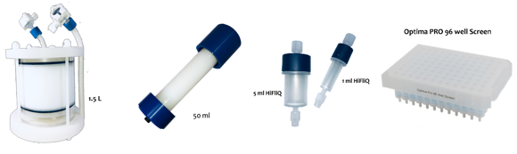 拡張可能な豊富なサイズ（ 0.2 ml から 71 L まで）と、特注度の高いデザインでご提供