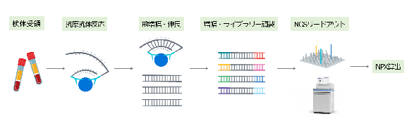 Olinkの実験フロー