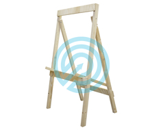 JVD Target Stand Wood 4-Leg Square for Target