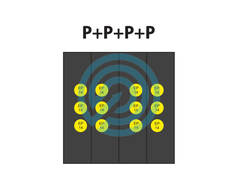 Eleven Target Foam Eco P + P + P + P