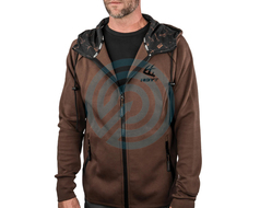 Hoyt Hoodie Zip Mahogany Ridge