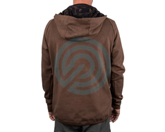 Hoyt Hoodie Zip Mahogany Ridge