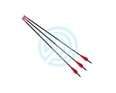 Barnett Bolt Carbon Hyperflite 22" Red/ White Heat Vanes