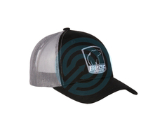 Bear Archery Hat Bear Shield Logo Silver