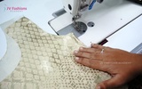 Part 8 - Sewing of 3 Dart Waistband Blouse