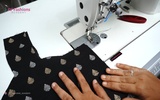 Part 6 - Sewing of 4 Dart Waistband Blouse