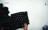 Part 5 - Laying Cutting of Main Fabric 4 Dart Waistband Blouse