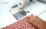 Part 3 - Sewing of Circular Skirt with Frills