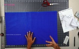 Class 2 - Laying Cutting of Pattu Pavadai - Variation 2