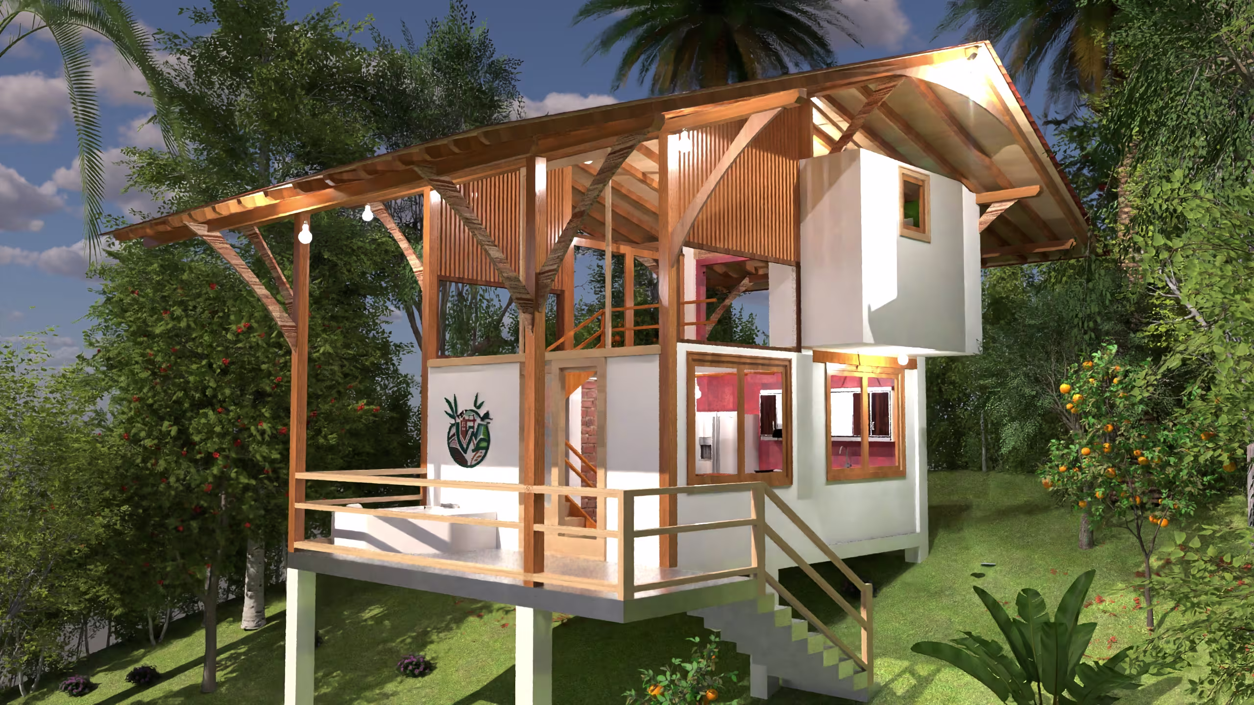Nambillo Loft 3D Render Design