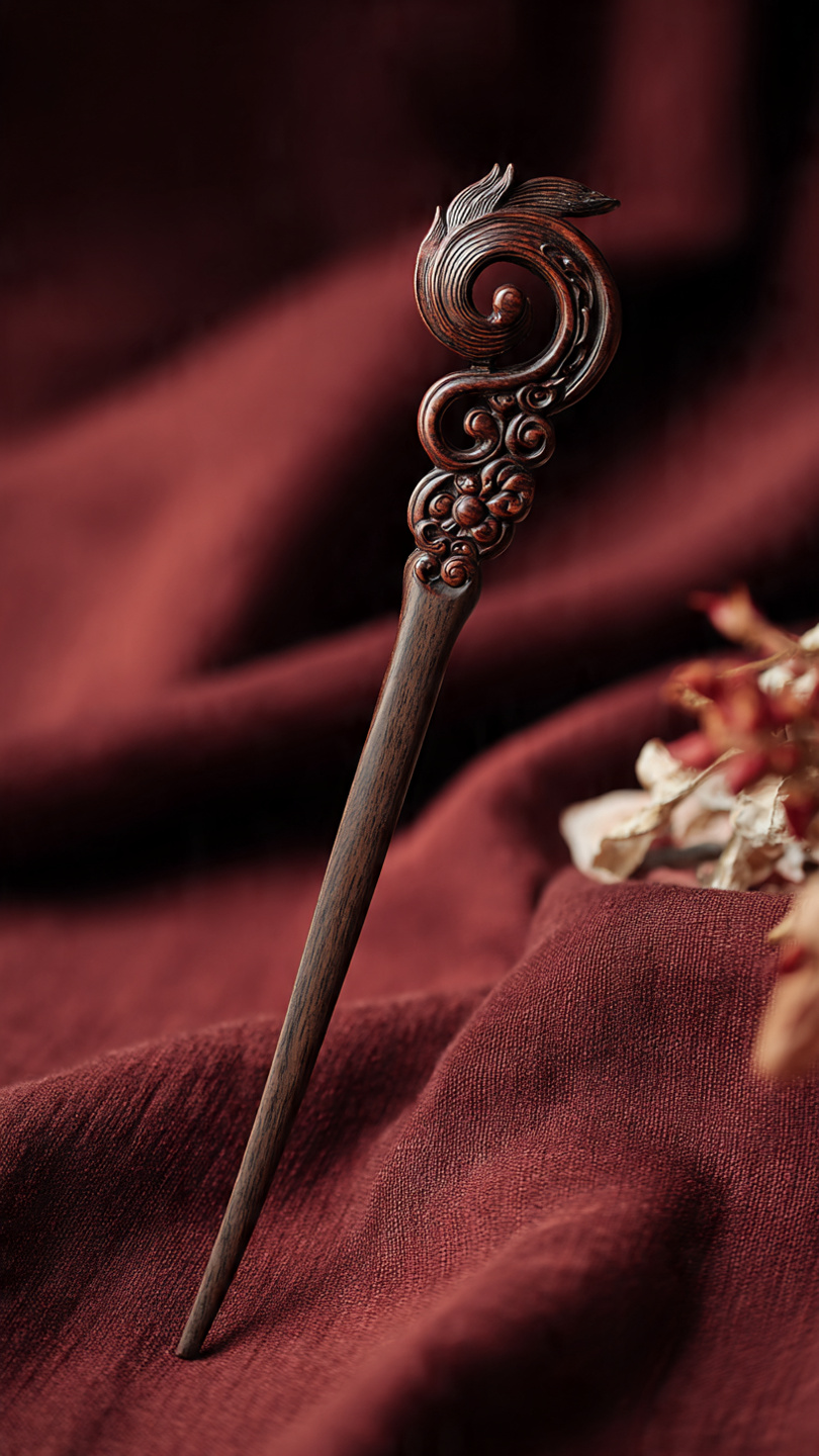 Sandal Wood Hairpin
