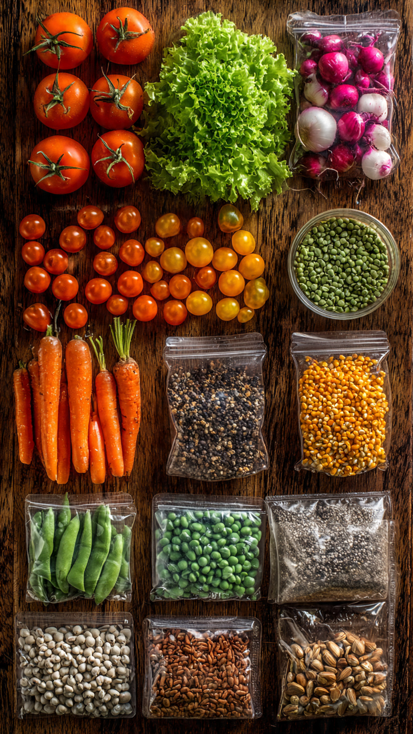 Vegetable Seeds Assorted 6-Pack
