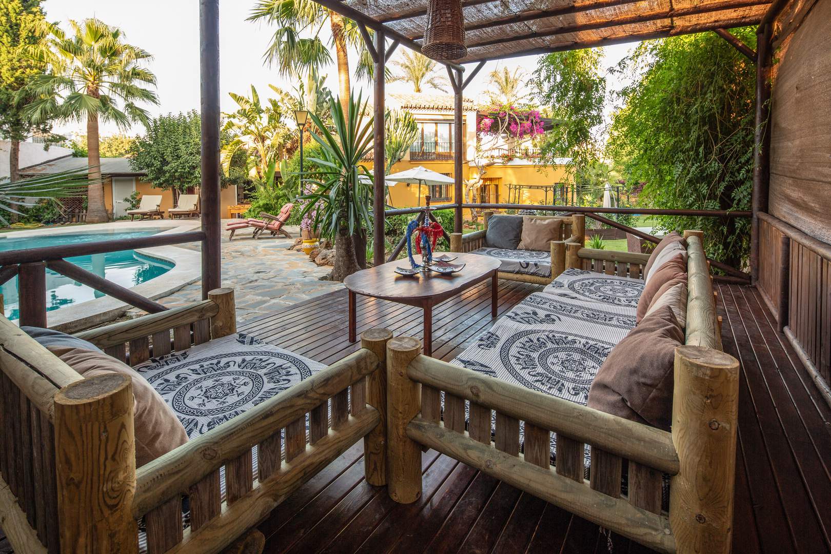 Alquila por horas Villa con Haima y Jacuzzi exterior en Marbella - Villa El Mirador