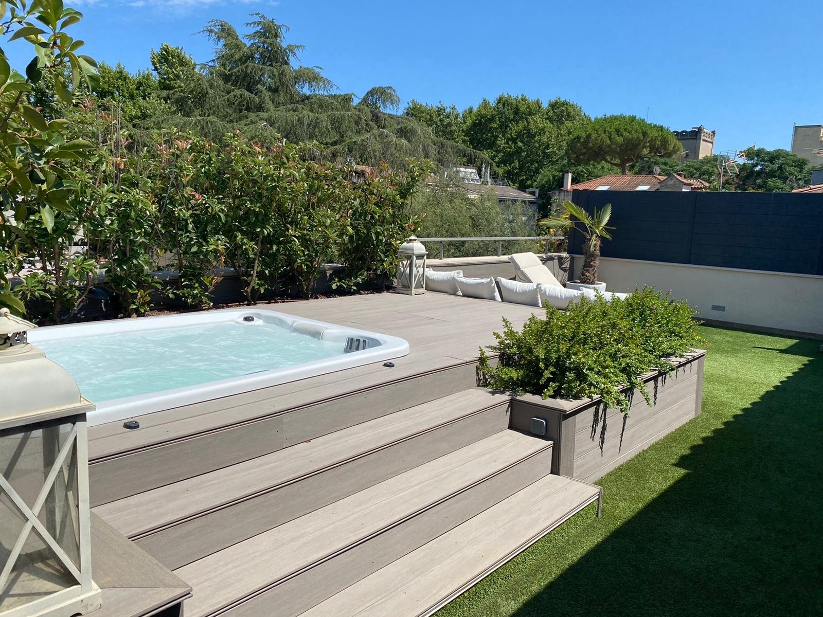 Alquila por horas Terraza con jacuzzi y vistas