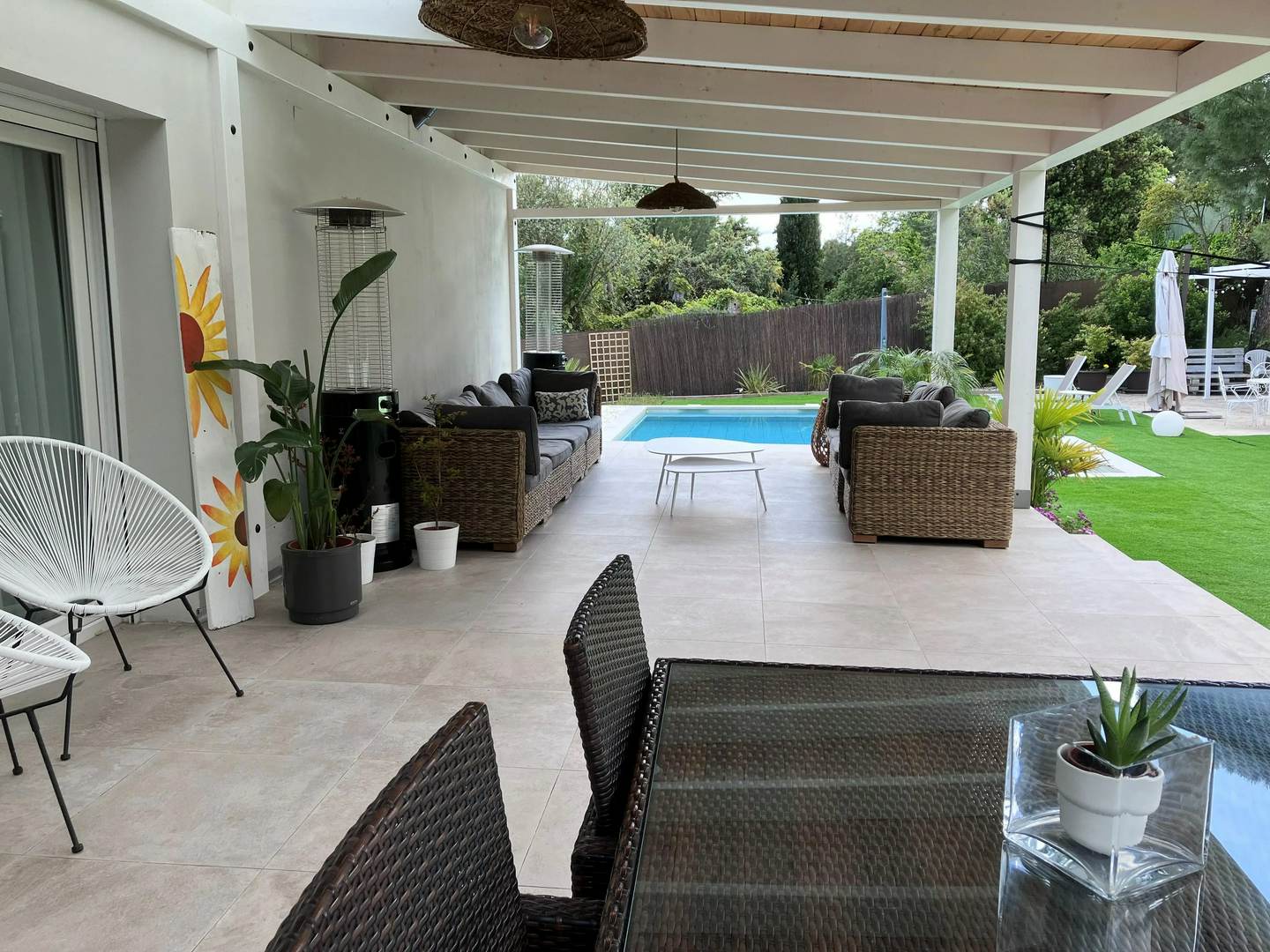 porche jardin