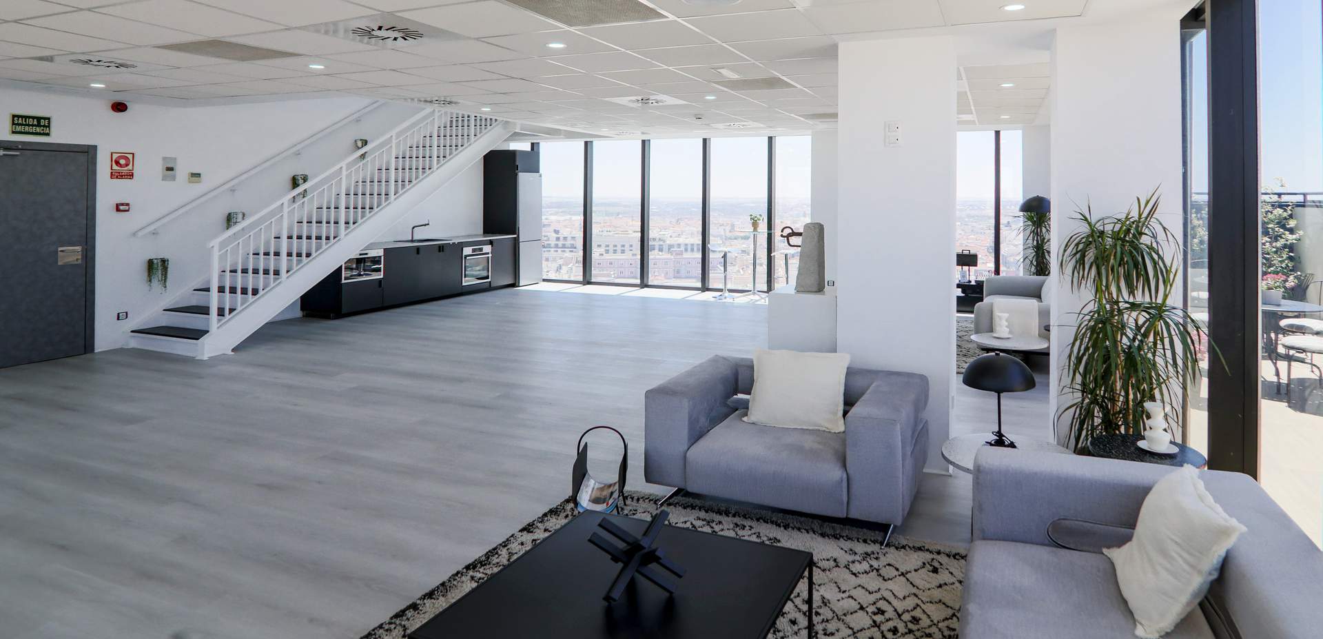 Alquila por horas Exclusivo duplex acristalado Gran Vía