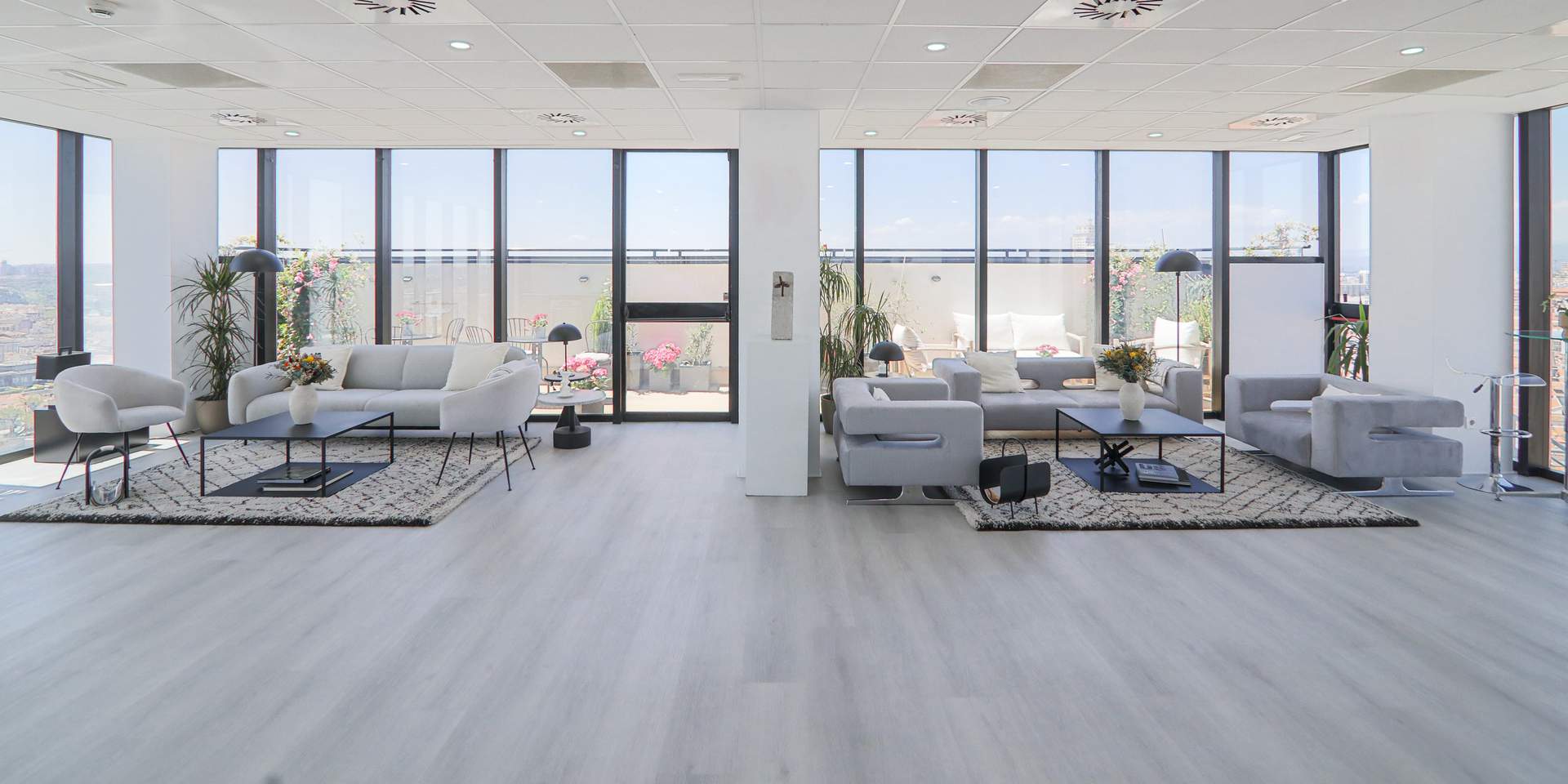 Alquila por horas Exclusivo duplex acristalado Gran Vía