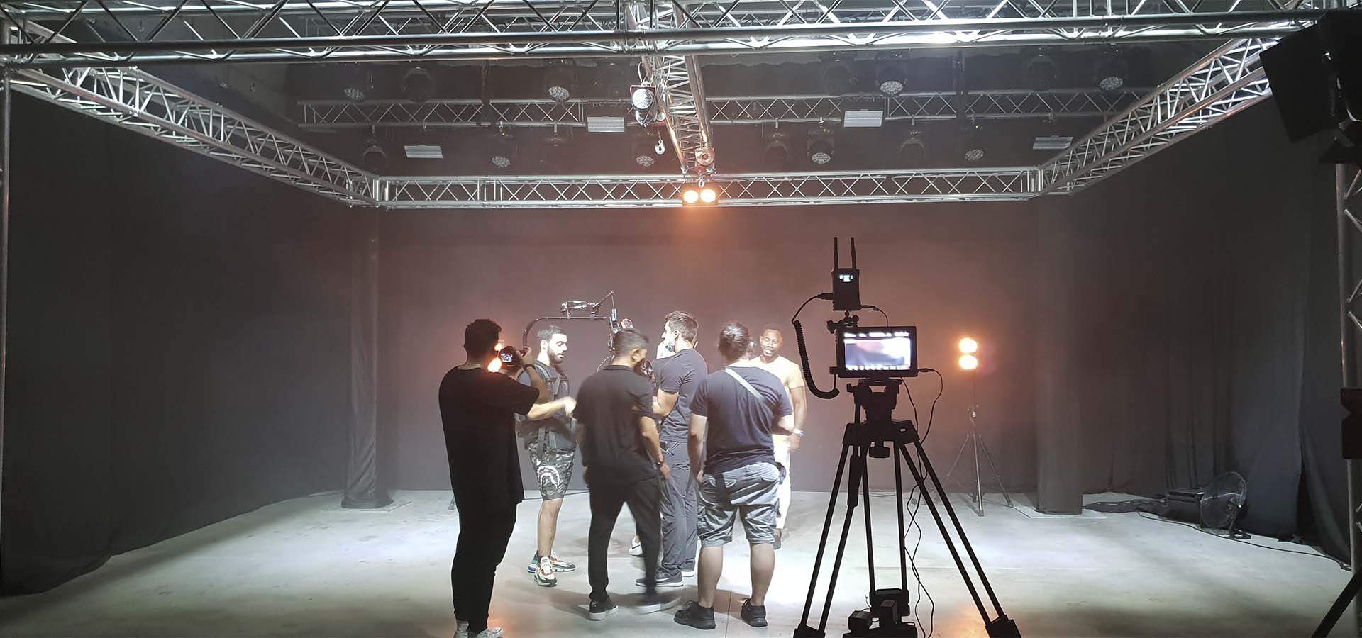 Alquila por horas Plató para rodajes de videoclips