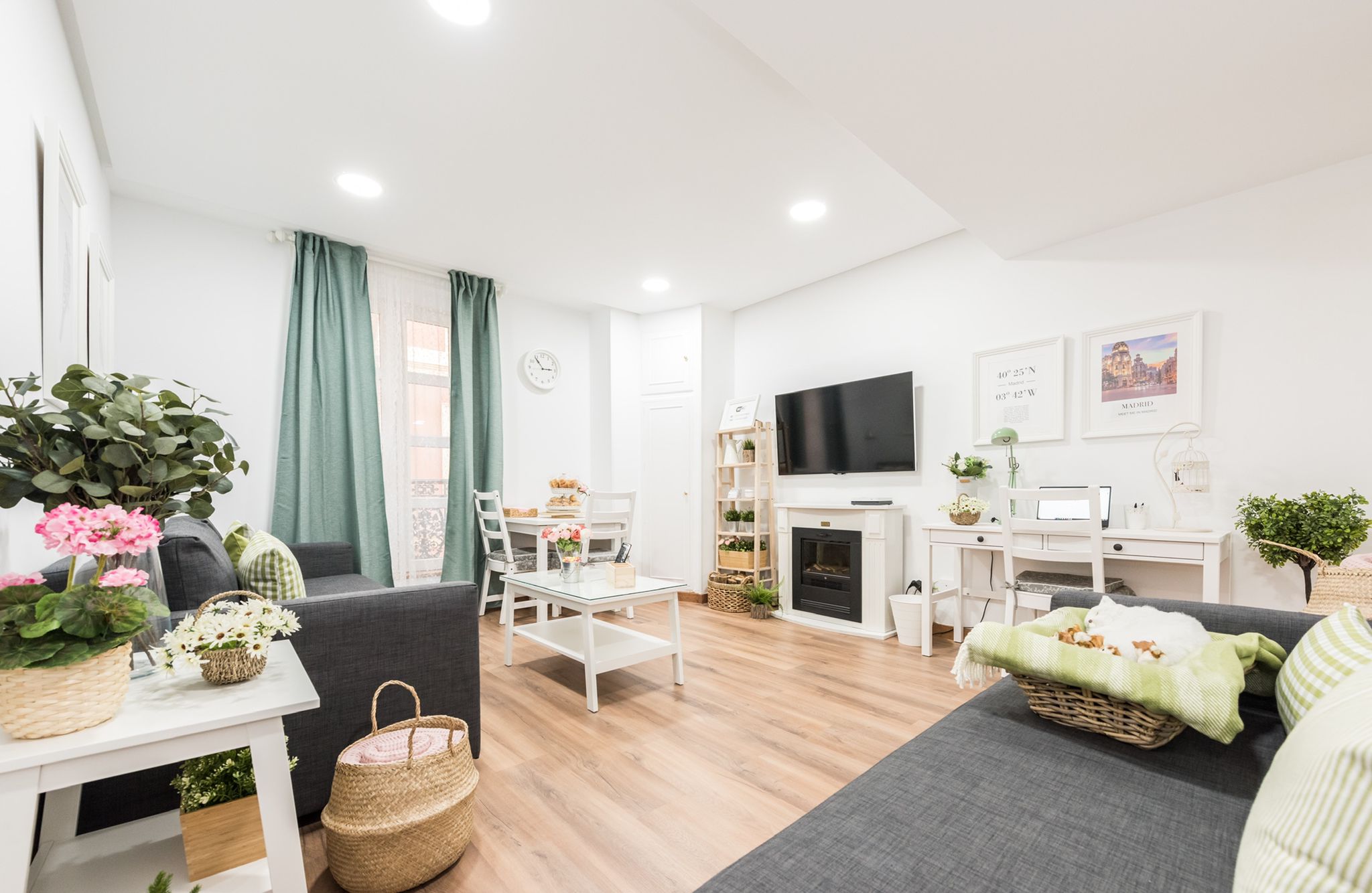 Alquila por horas Apartamento romántico en el centro de Madrid