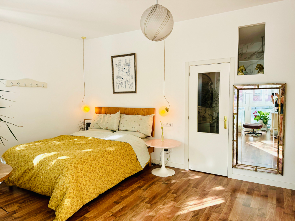 Alquila por horas Apartamento retro con terraza tropical 