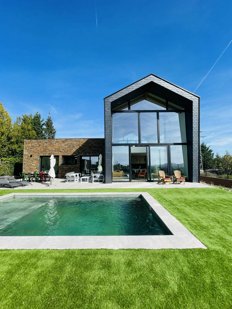 Alquila por horas Casa de cristal de diseño para conectar con la naturaleza