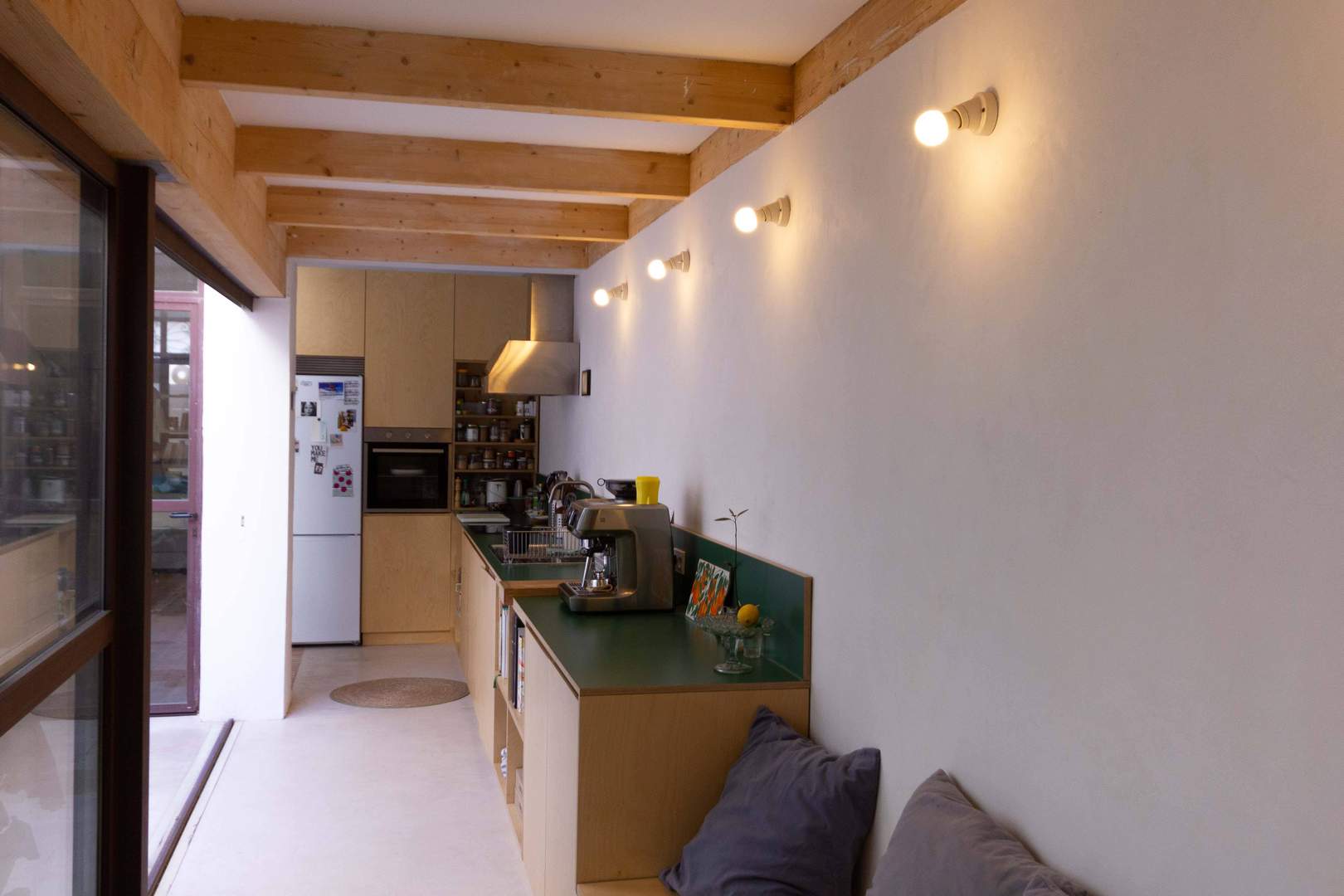 Alquila por horas Casa Espacio diáfano con patio & luz natural