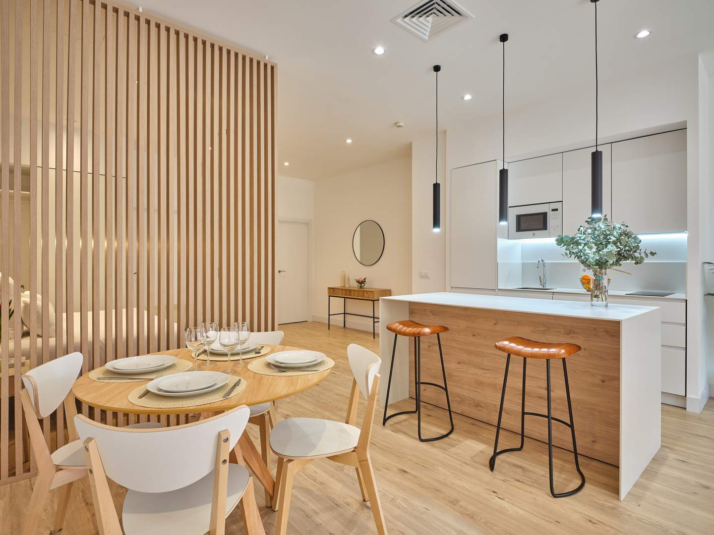 Alquila por horas Apartamentos de estilo nórdico muy luminosos y amplios