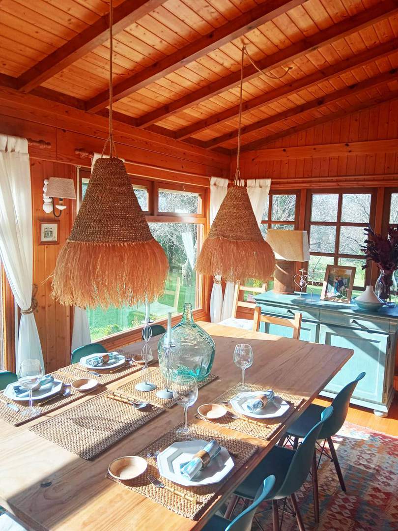 Alquila por horas Casa de estilo nordico y una decoracion totalmente contemporanea y actualizada permanentemente