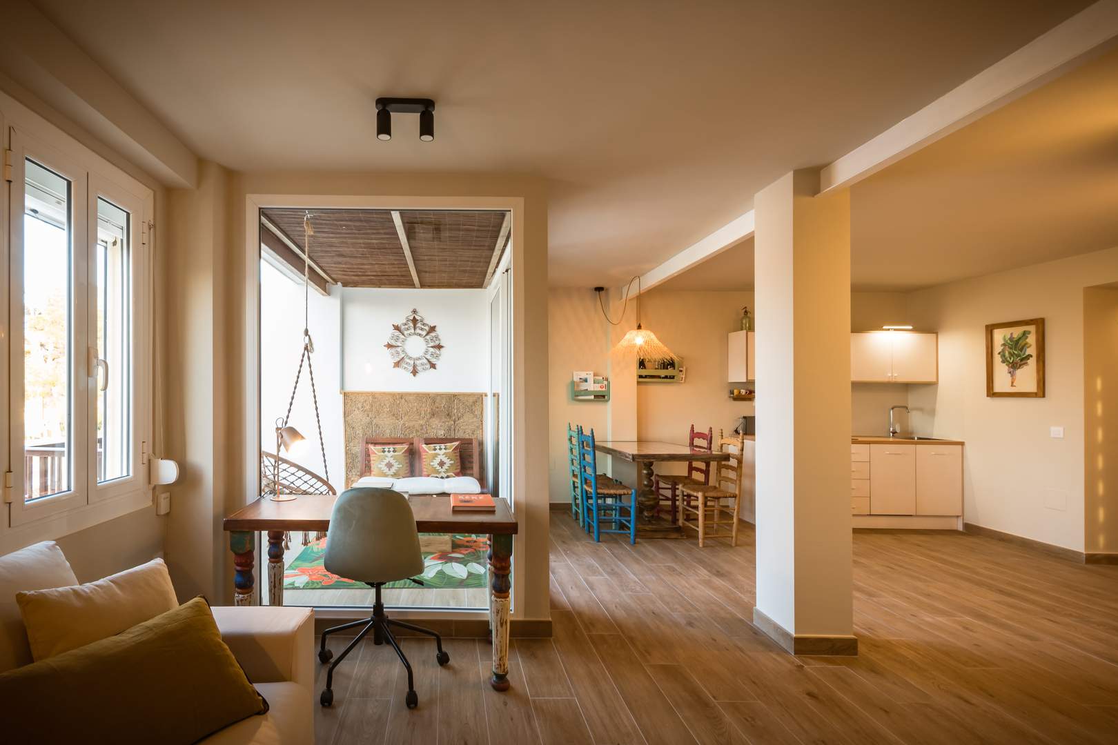Alquila por horas Apartamento concepto abierto