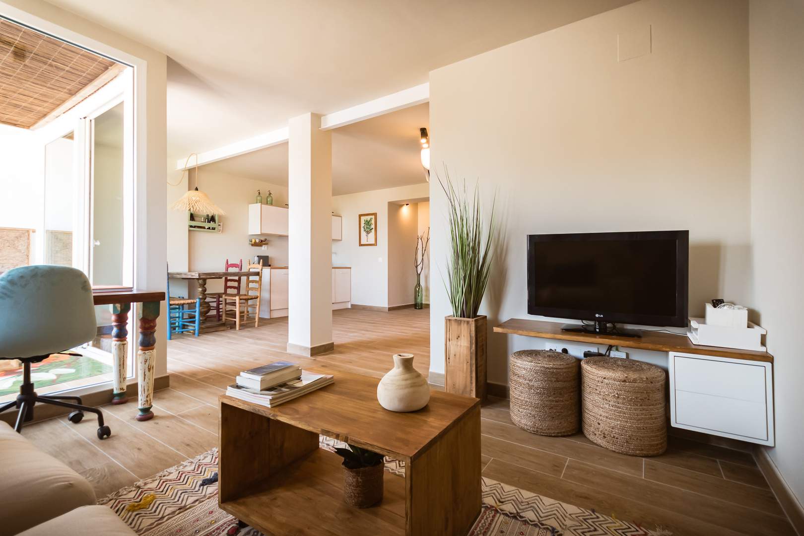 Alquila por horas Apartamento concepto abierto