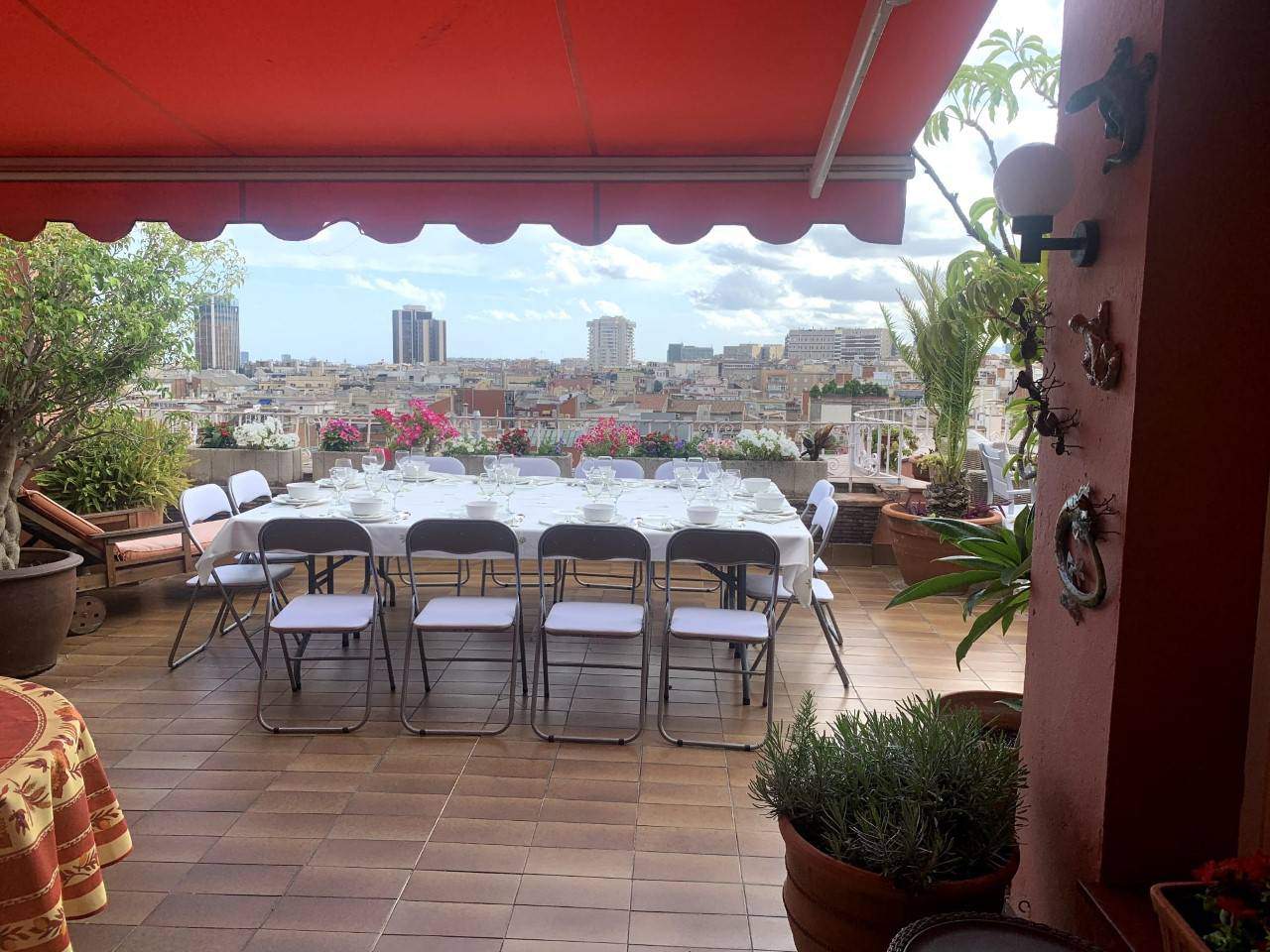 Alquila por horas Atico en Barcelona con gran terraza