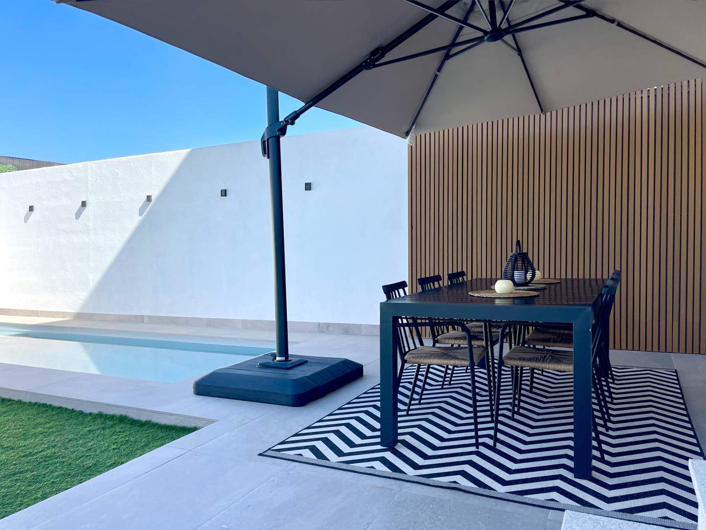 Alquila por horas Chalet pareado obra nueva salón diáfano