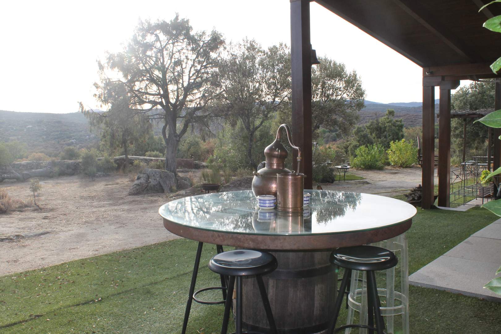 Alquila por horas Casa de madera con fantásticas vistas y caballos