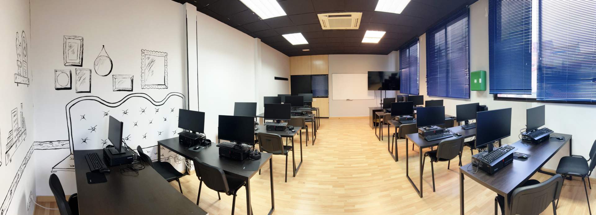 Alquila por horas Sala de formaciones en el centro de Madrid