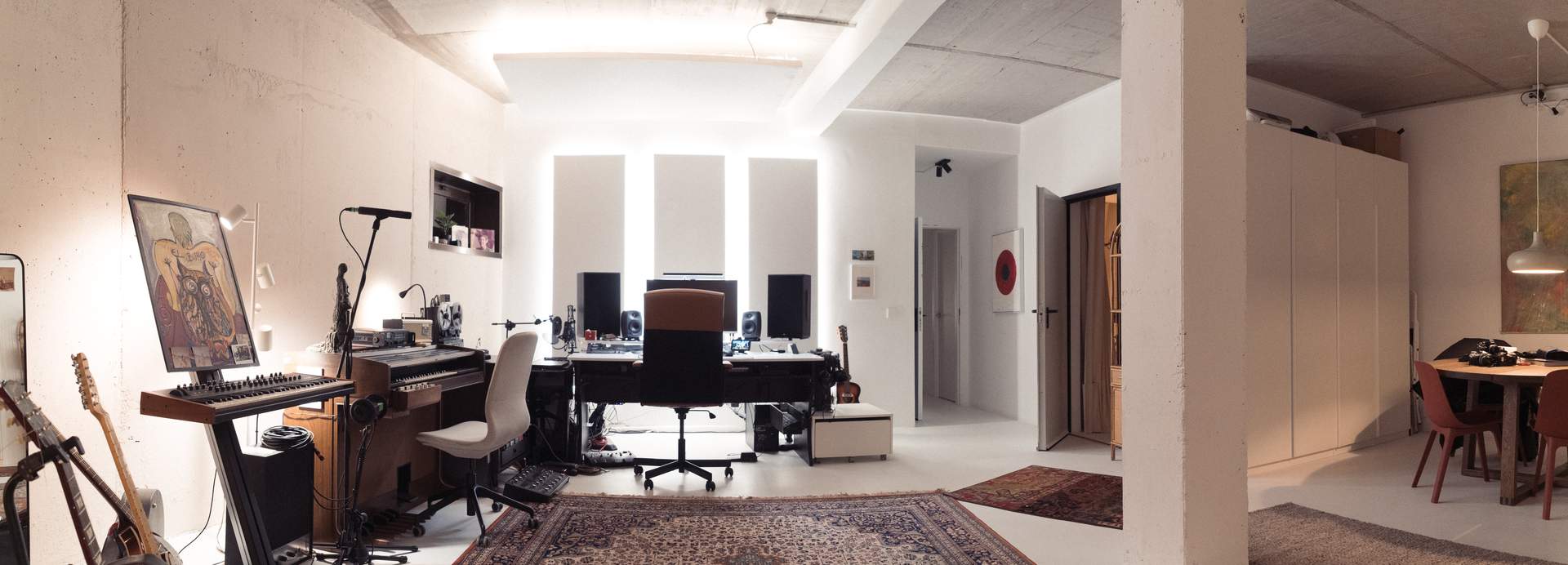 Alquila por horas Piso Loft con Estudio de Grabación