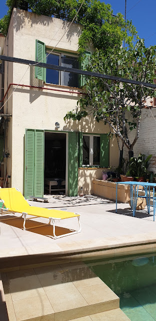 Alquila por horas Encantadora casita con patio y piscina en medio de Madrid