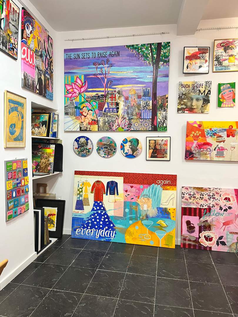 Alquila por horas Estudio de artista pintora