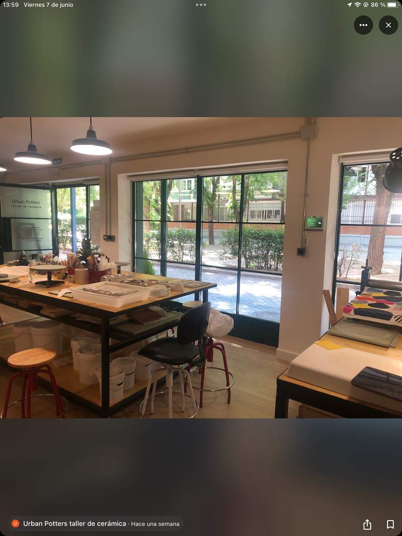 Alquila por horas Taller de cerámica 