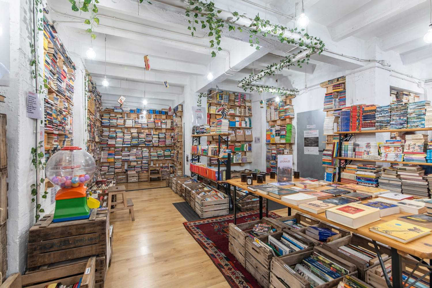 Alquila por horas Librería para perderse entre Libros Barrio de Salamanca