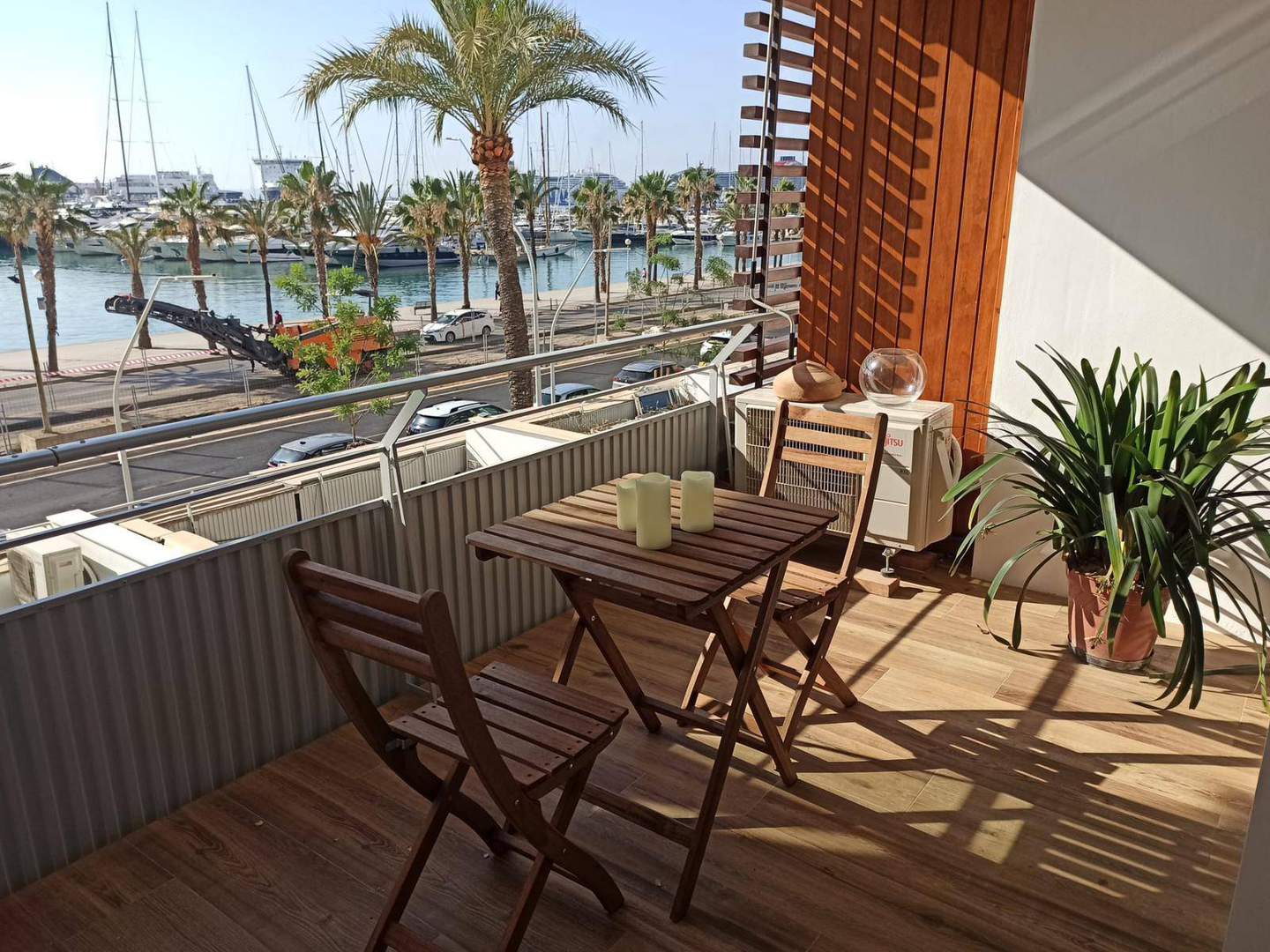 Alquila por horas Apartamento con vistas espectaculares al puerto de Palma de Mallorca
